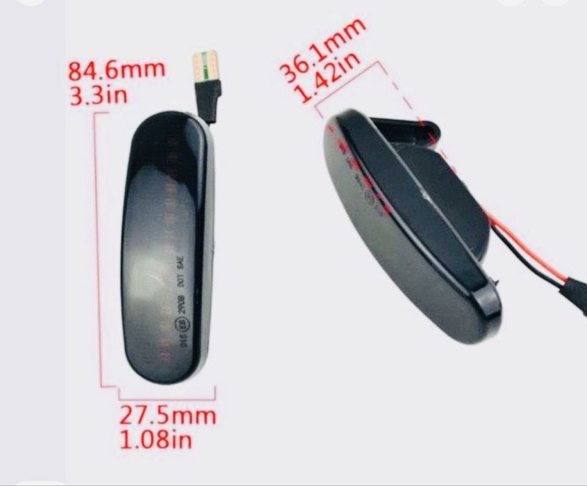 Led поворотники Fiat Punto Fiorino Multipla Nemo Bipper вантажівок