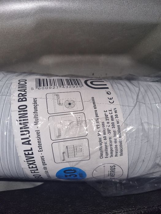 Tubo extensive
O tubo e novo  apenas 1 pequena amolgadelas num dos lado
Faço Entrega domicílio Não Gratis 
Entrego em Alfragide Sem Custos 
Valor fixo