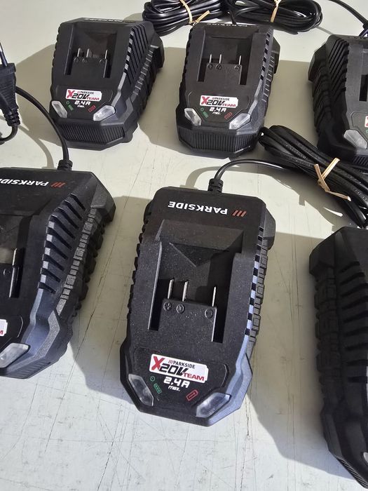 Carregador 20v 2.4ah parkside