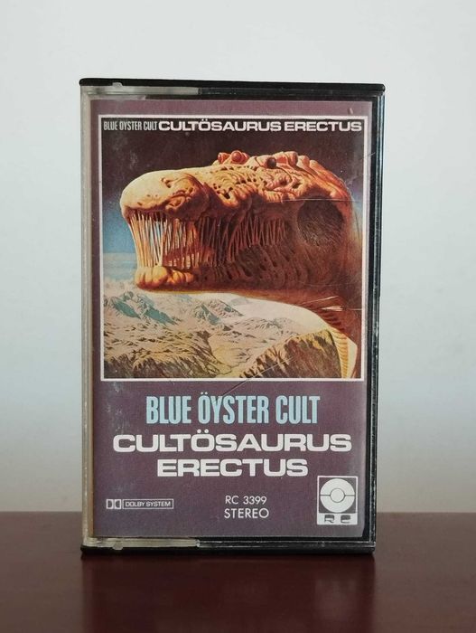 Blue Öyster Cult "Cultösaurus Erectus" Cassete Audio