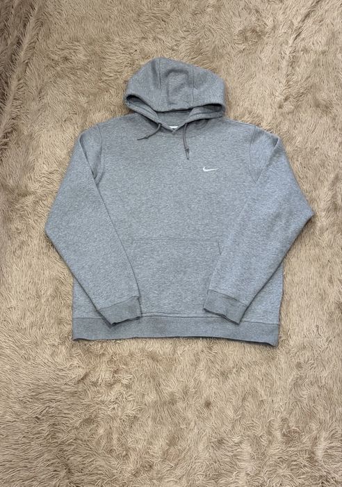 Серая кофта худи nike найк оригинал logo xl