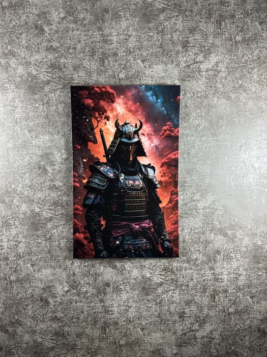 Картина на холсте самурай