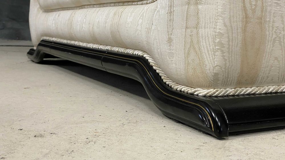 Elegancki komplet wypoczynkowy 3+2+1 w klasycznym stylu