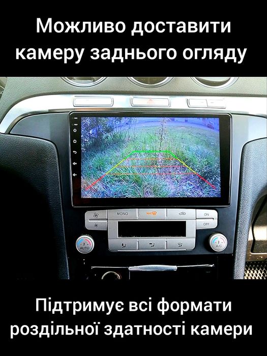 Магнитола Android Ford Focus Edge Kuga Fiesta EcoSport Mondeo + рамка
