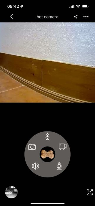 Camera pet Skymee Petalk AI lança biscoitos como novo