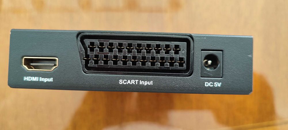 Converter de Vídeo HD-  SCART/HDMI para HDMI 720/1080P