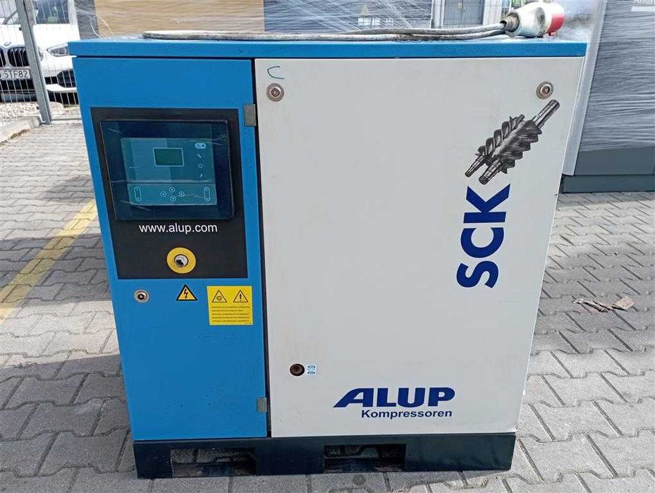 SPRAWNA!!! Sprężarka śrubowa ALUP SCK 10-8, 7,5kW, 1,2m3/min  S014645