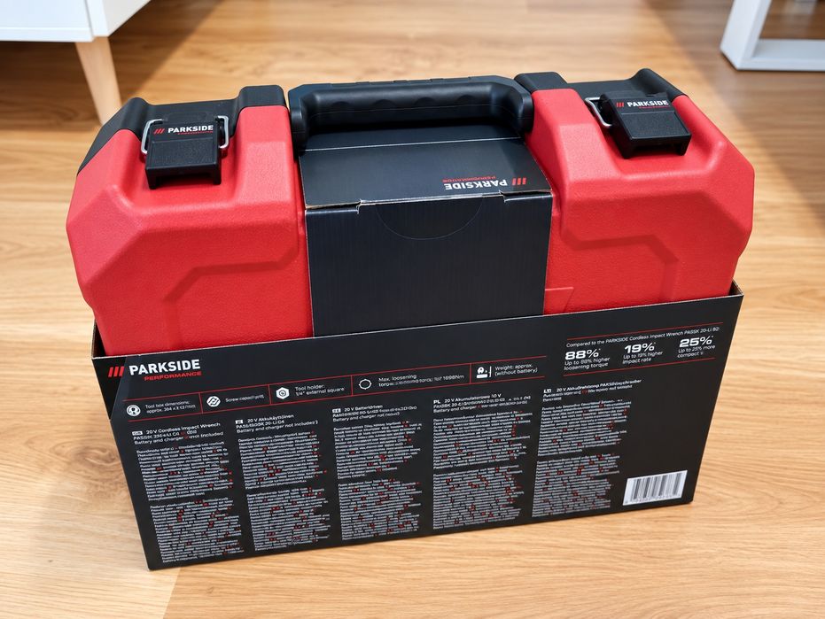 Parkside Performance PASSAP 20-Li D3 – zakrętarka udarowa 20V