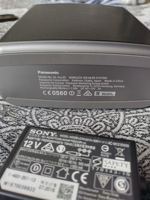 Беспроводная колонка Panasonic SC-ALL05: 2 060 грн. - Портативная