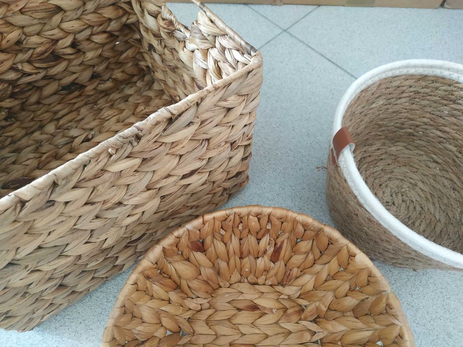 Conjunto 3 cestos (estimados e limpos)