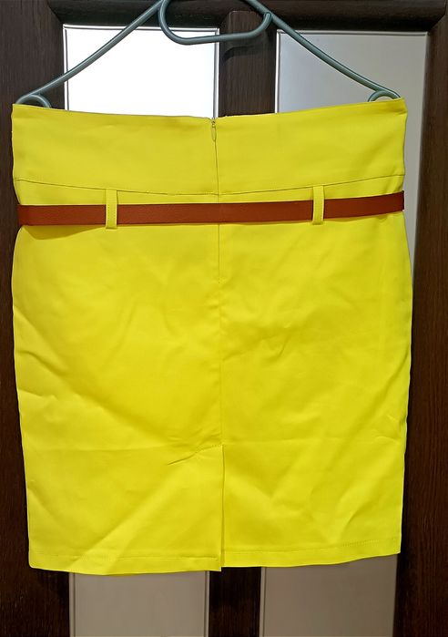 Стильный,яркий,летний,женский костюм блуза+юбка с поясом Турция 44 р.