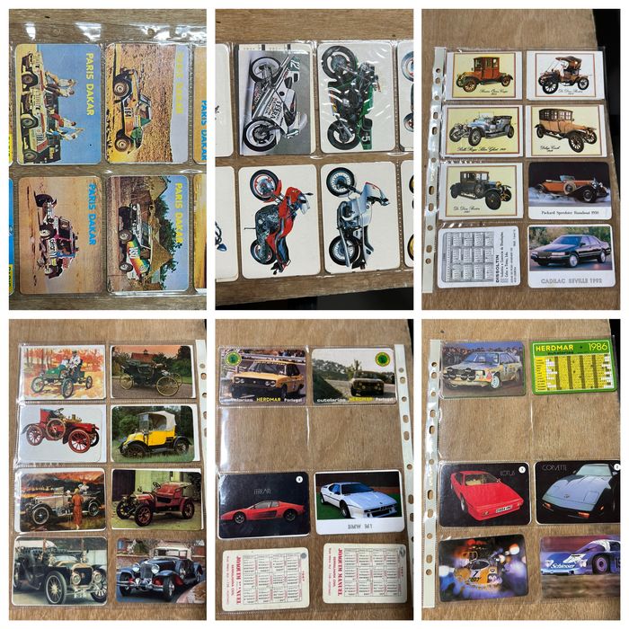 Calendários de bolsos