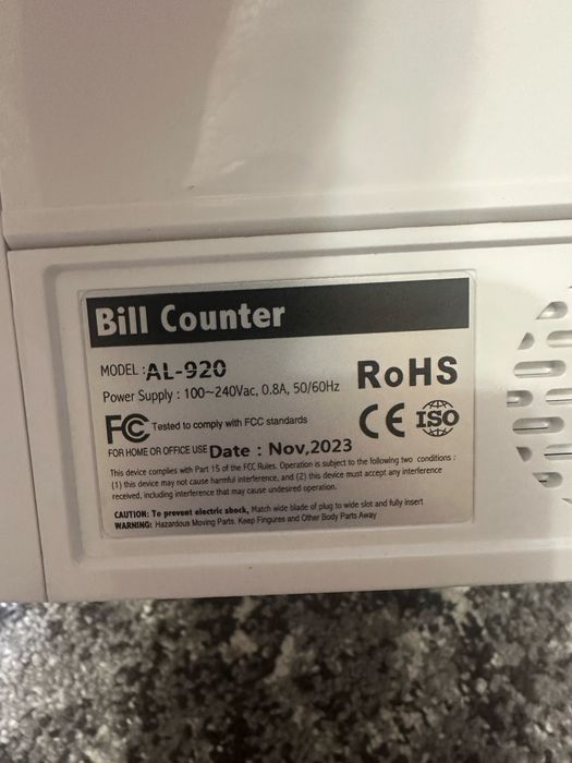 Счётная машинка Bill Counter AL-920