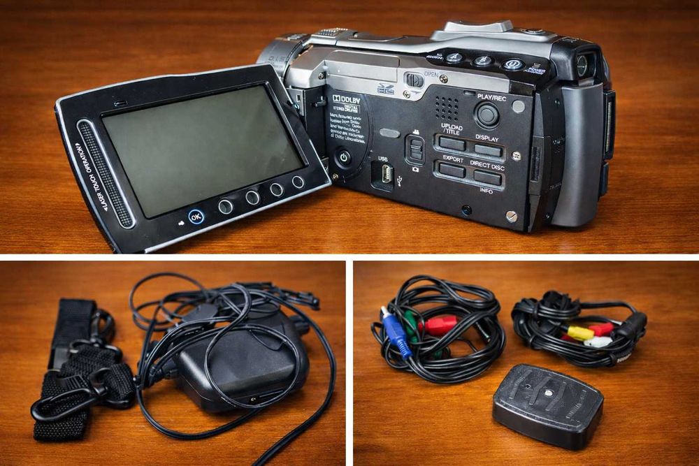 Câmara de Filmar JVC GZ-HM400 HD Everio Memória