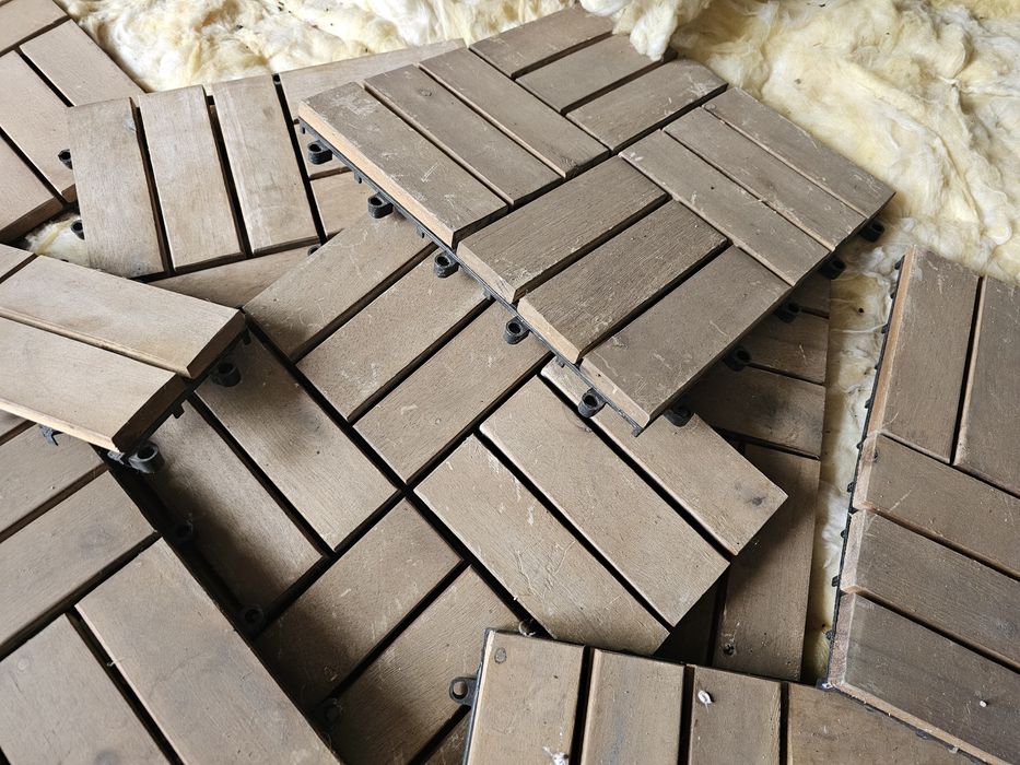 36x Podest tarasowy (chyba Ikea Runnen) 30x30