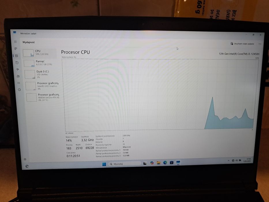 Laptop gamingowy MSI