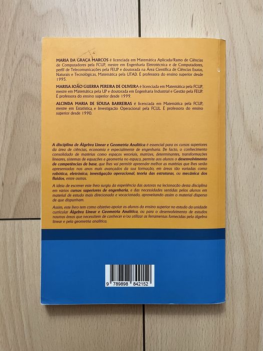 Álgebra Linear e Geometria Analítica