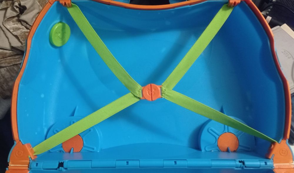 Детский чемодан  trunki.На колёсах