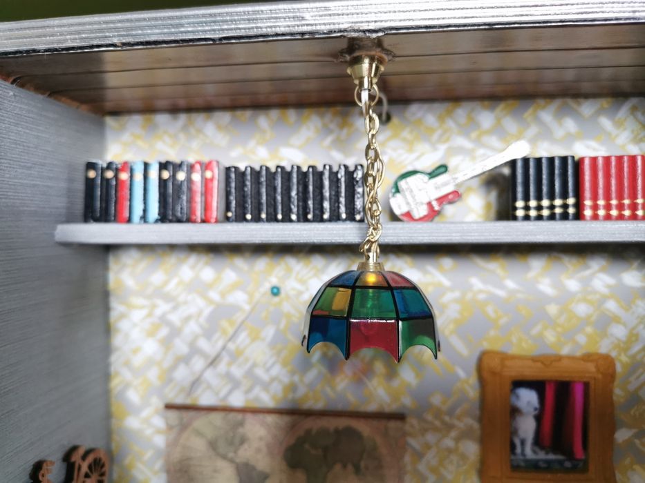 Escritório em miniatura 1:12