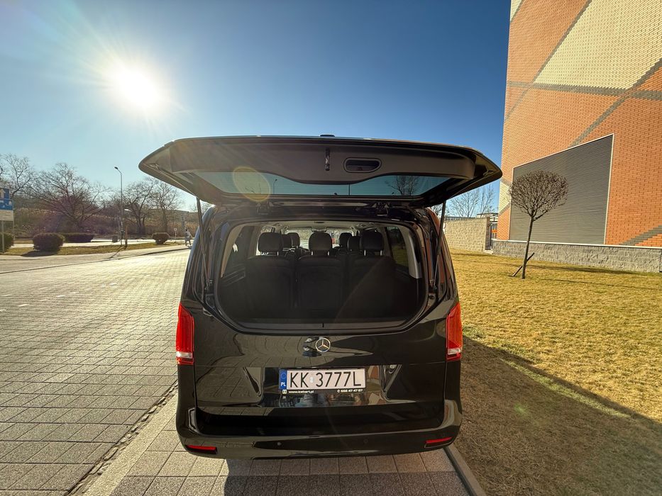 WYNAJEM Mercedes V-Klasa EXTRA LONG 8 osobowy  Biznes BUS AUTOMAT VIP