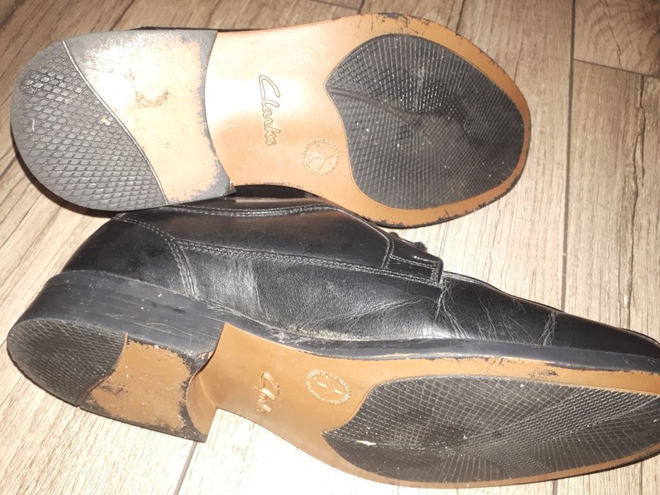 Туфли Clark's кожа 8,5 (42,5 размер, 28,5 см стелька).