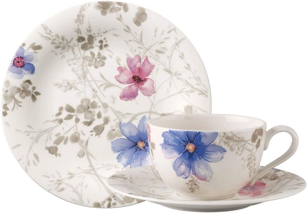 Zestaw Villeroy Boch Mariefleur Gris Basic