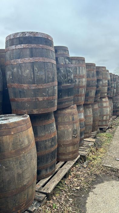 Beczki dębowe po whisky