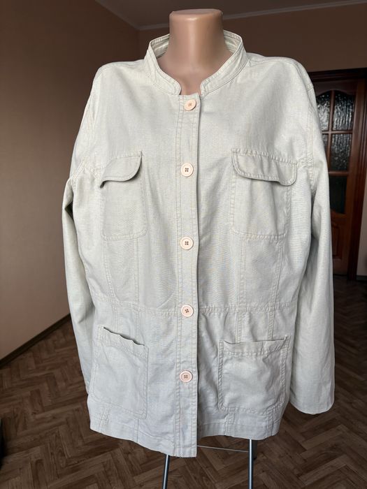 Лляний жакет, р.52