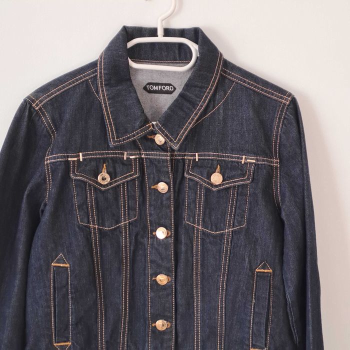 Kurtka jeansowa Tom Ford M Niebieska