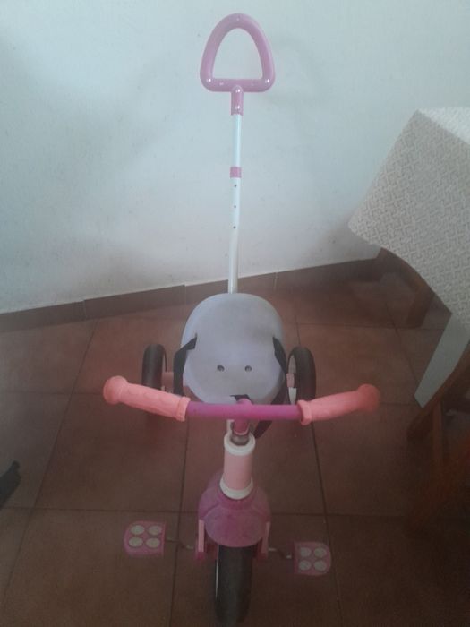 Triciclo menina  cor de rosa