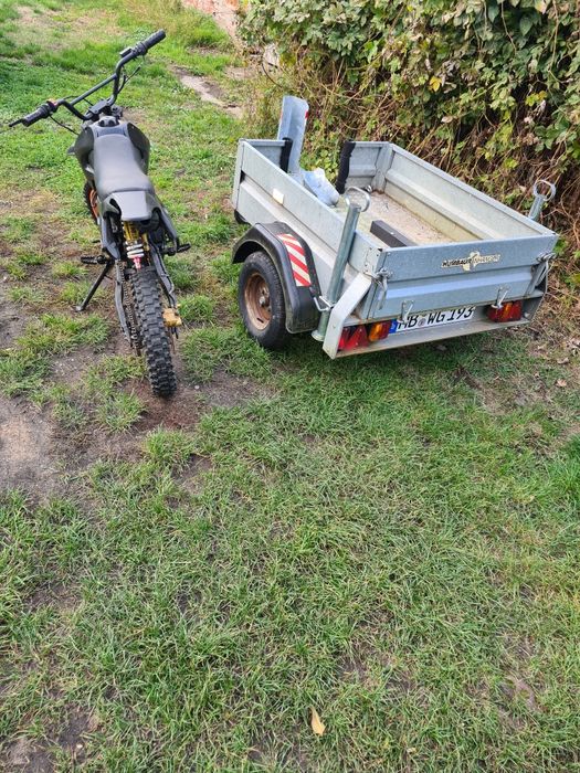 Przyczepka do motocykli i quadów