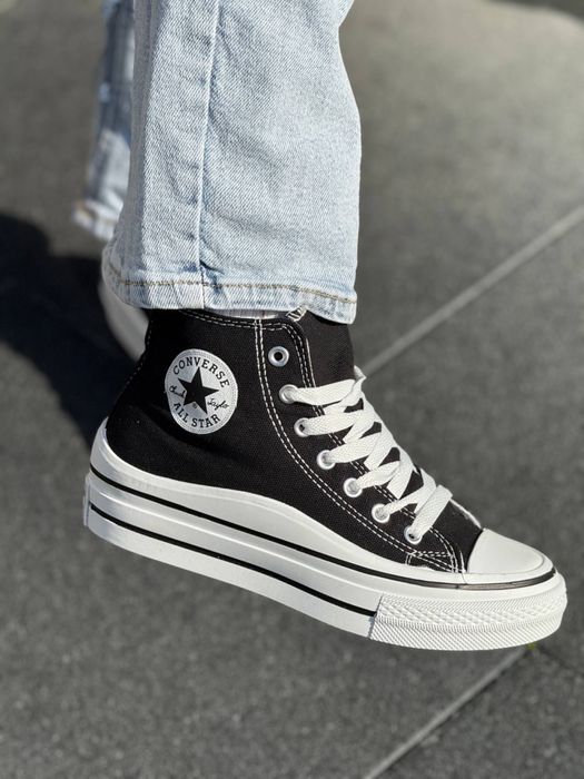 Converse All star Platform конверси на платформі ТОП якість НАЛОЖКА