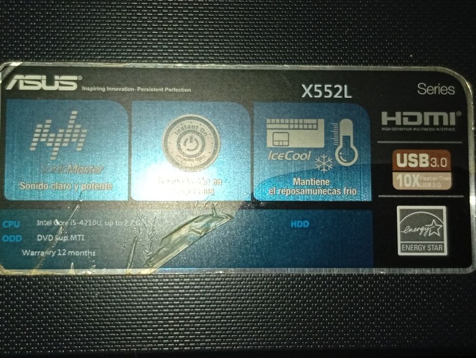 PC ASUS mais Sony Vaio