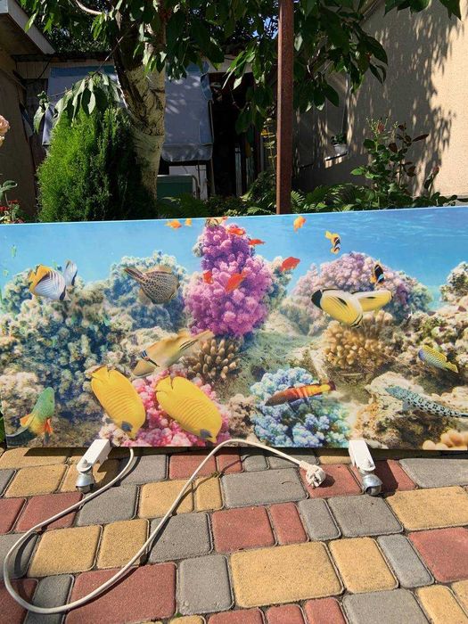 Інфрачервоні обігрівачі HSteel ISH 600 і ISH 750 (дизайн-панелі)