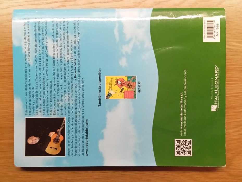 Tocamos La Guitarra - Livro de Guitara - Roberto Fabbri + CD