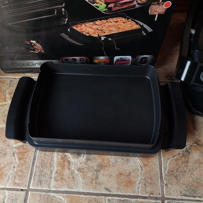 Tefal грильOptiGrill тефаль електрогриль форма насадка для запікання