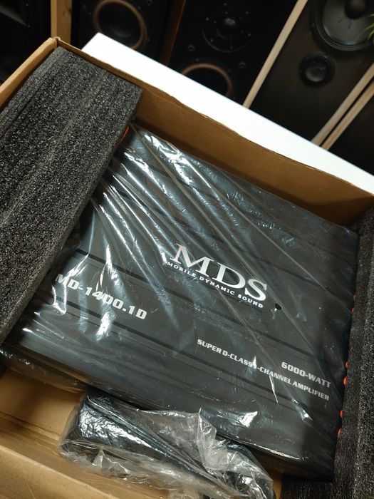 Усилитель автомобильный. Моноблок. 1600вт на 1ом.полноразмерный  6кг