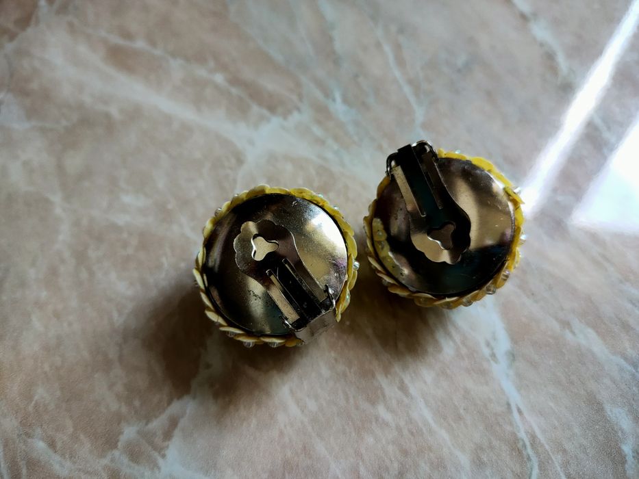 Cekinowe Klipsy/ Truevintage
