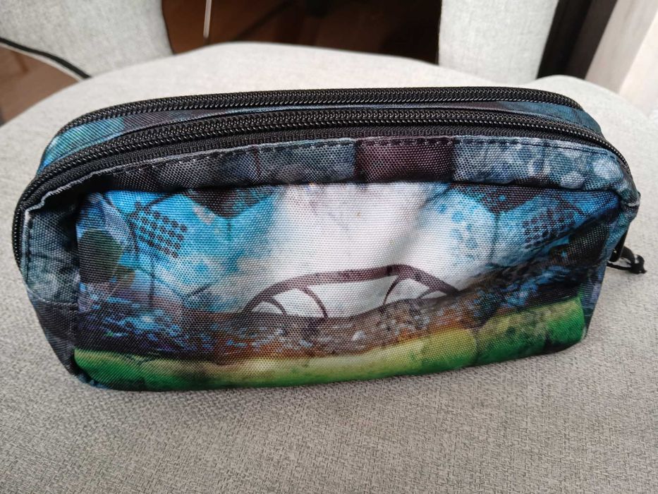 Mochila Escolar e Estojo Ghuts – Tema Futebol