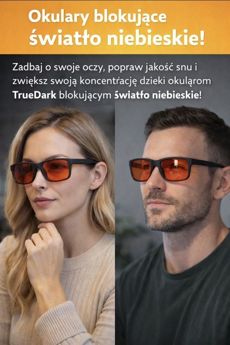 Okulary blokujące światło niebieskie