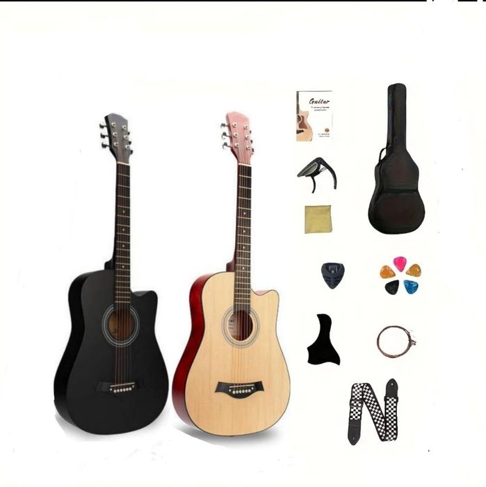 Гитара акустическая + комплект для старта!