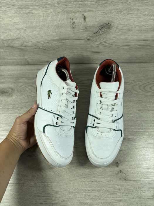Lacoste чоловічі кросівки 44 розмір шкіра оригінал