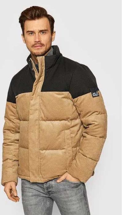 Jack Wolfskin Puffer Corduroy Jacket Kurtka Puchowa L