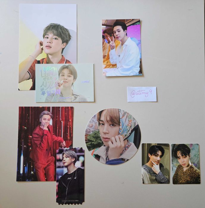 Venda de postcards BTS JIMIN KPOP