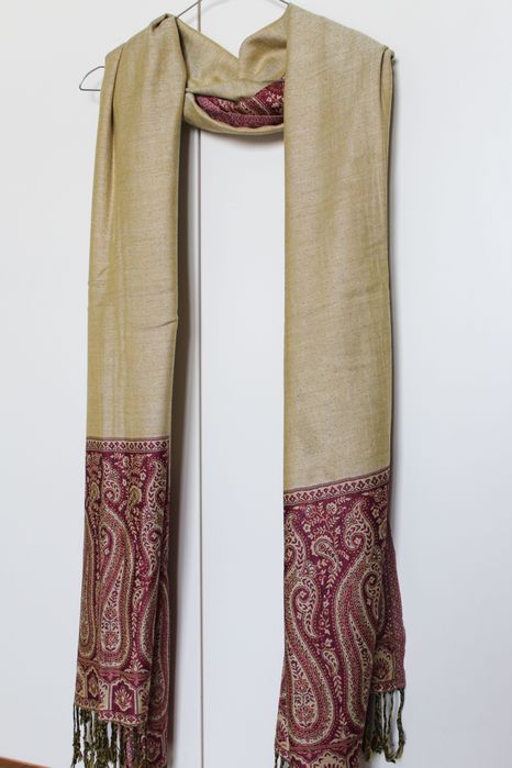 Pashmina colorida nova