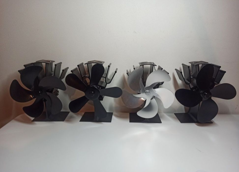 Термоелектричний вентилятор для камінів,буржуйок,печей