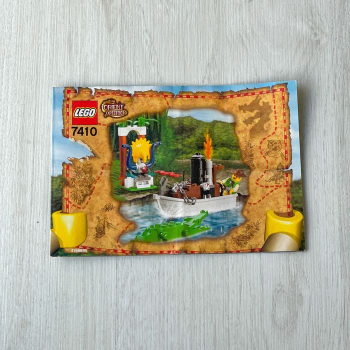 Lego 7410 Jungle River Orient Expedition Adventures