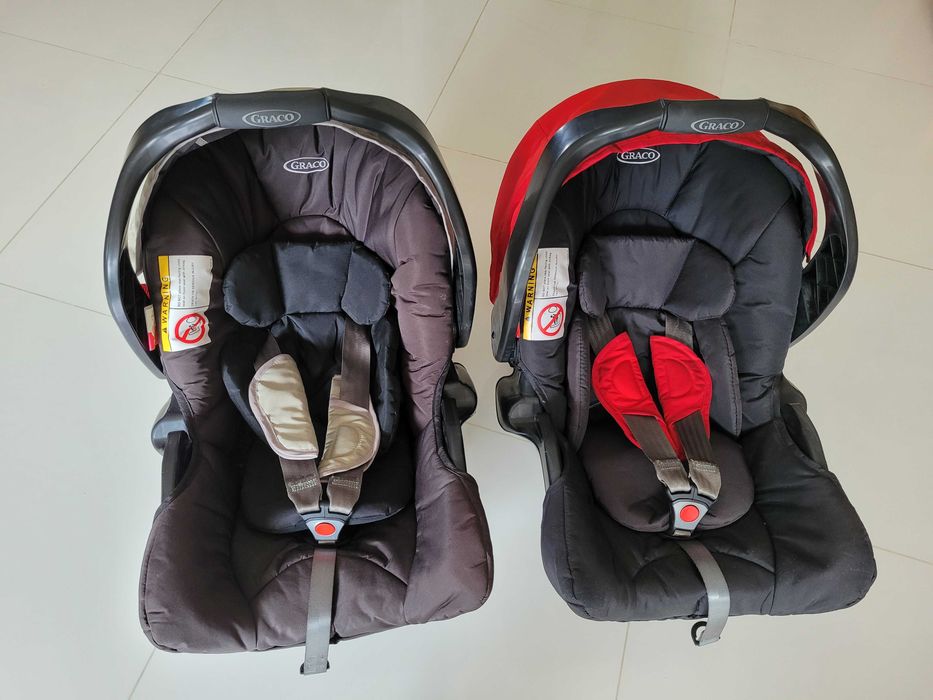 Sprzedam 2 foteliki nosidełka 0-13kg Graco