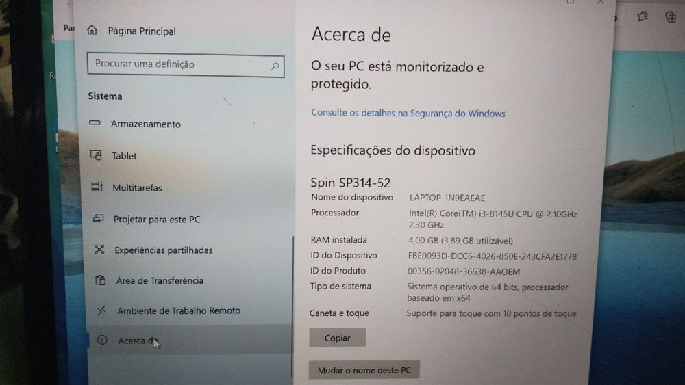 Computador Portátil Acer
