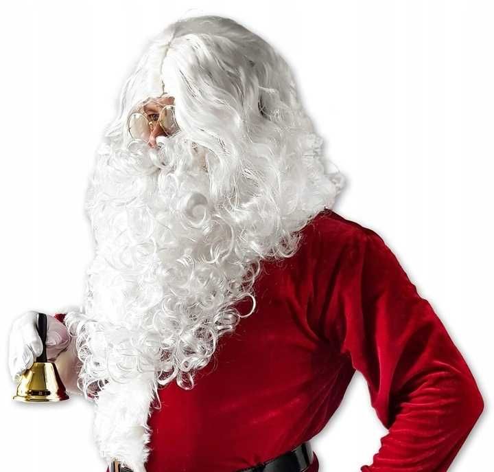 welurowy strój zestaw MIKOŁAJA Burgund L-3XL List + Bieżnik na stół